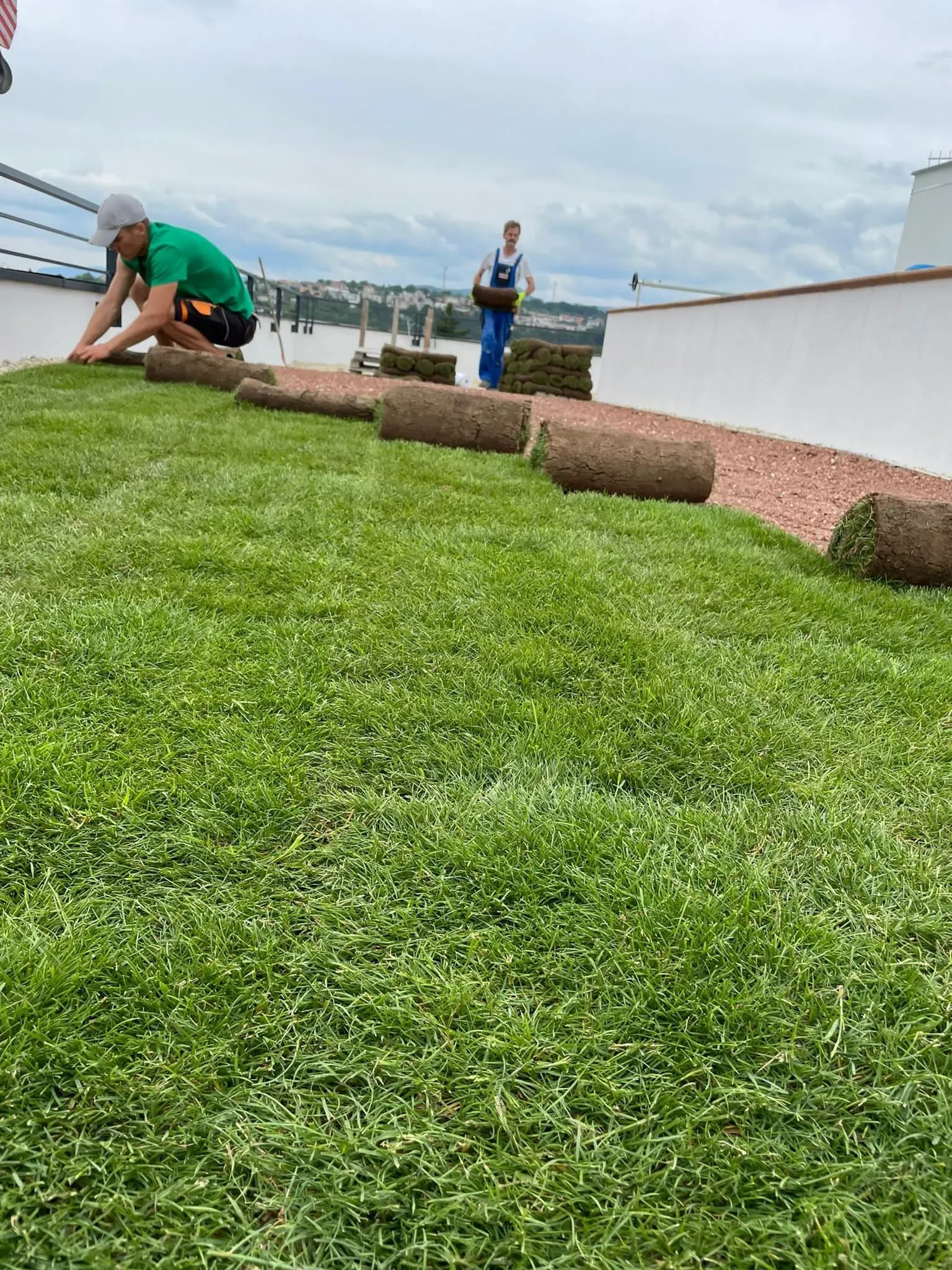 Realizácia intenzívnej zelenej strechy, Moldava nad Bodvou