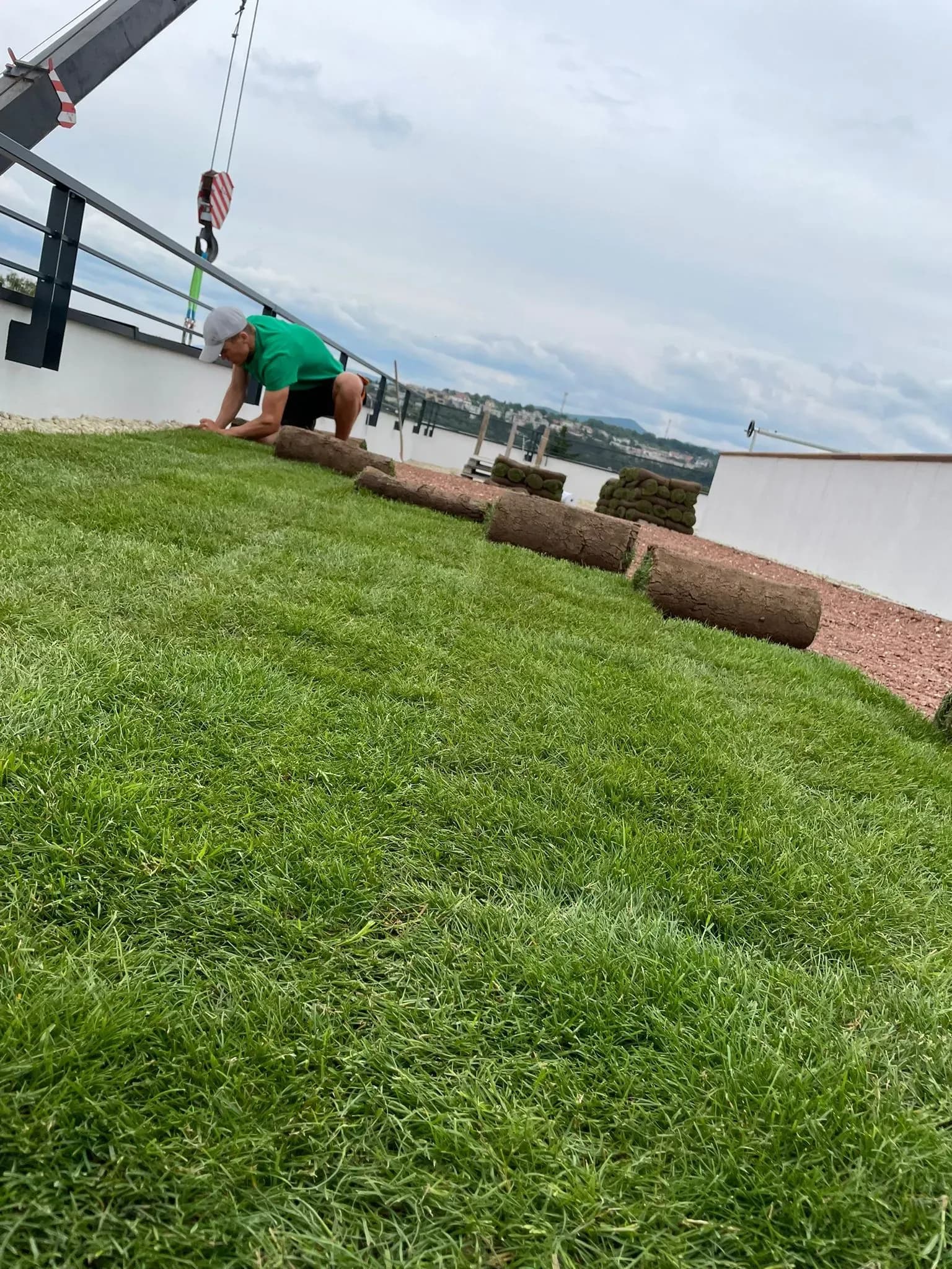 Realizácia intenzívnej zelenej strechy, Moldava nad Bodvou