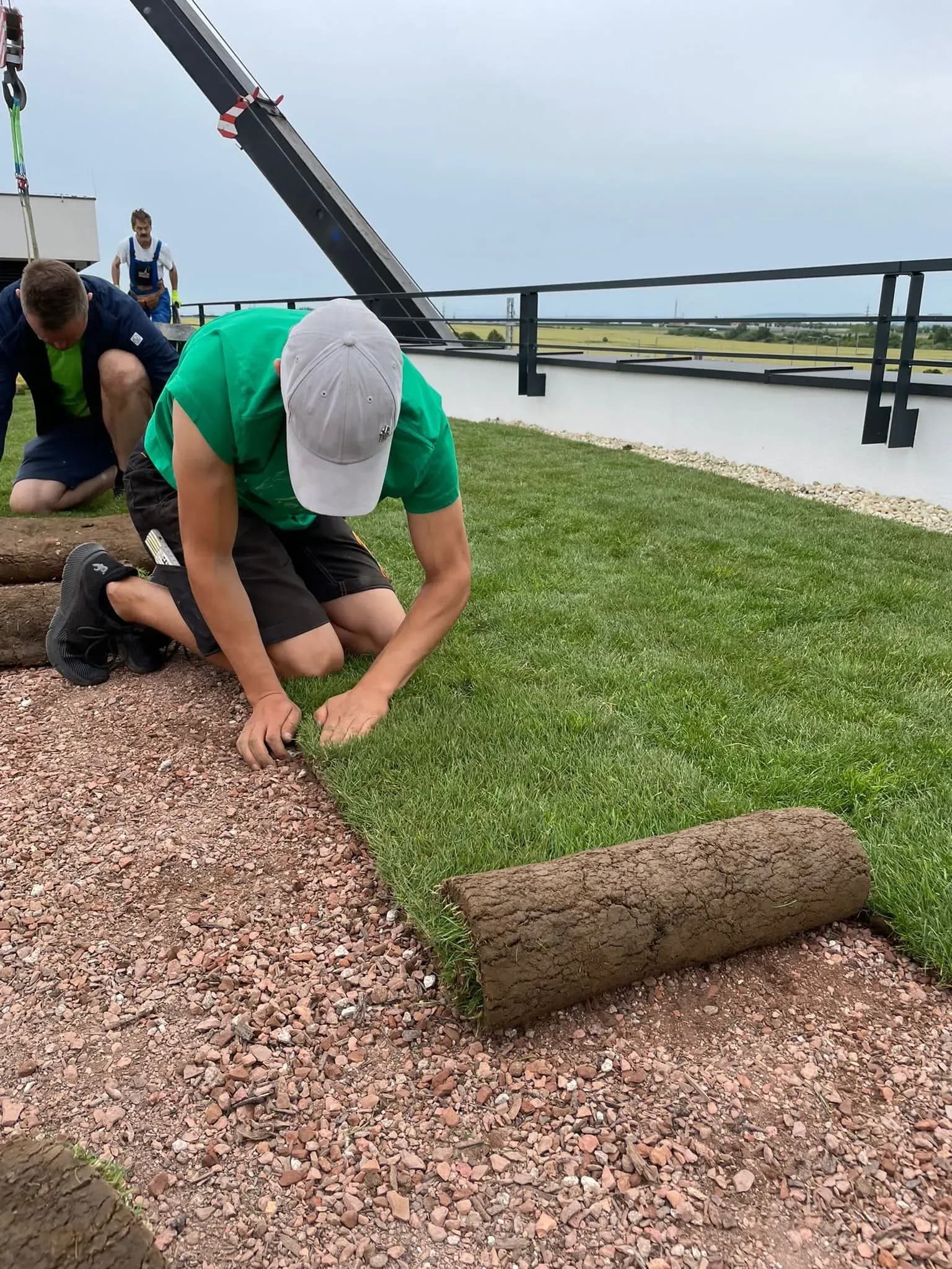 Realizácia intenzívnej zelenej strechy, Moldava nad Bodvou